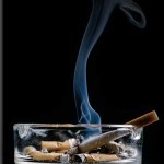 rid cigarette smells with distilled water